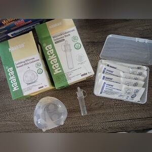 Haakaa Silicone Breast Milk Collector Set